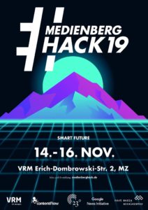 Medienberg Hack19 Plakat
