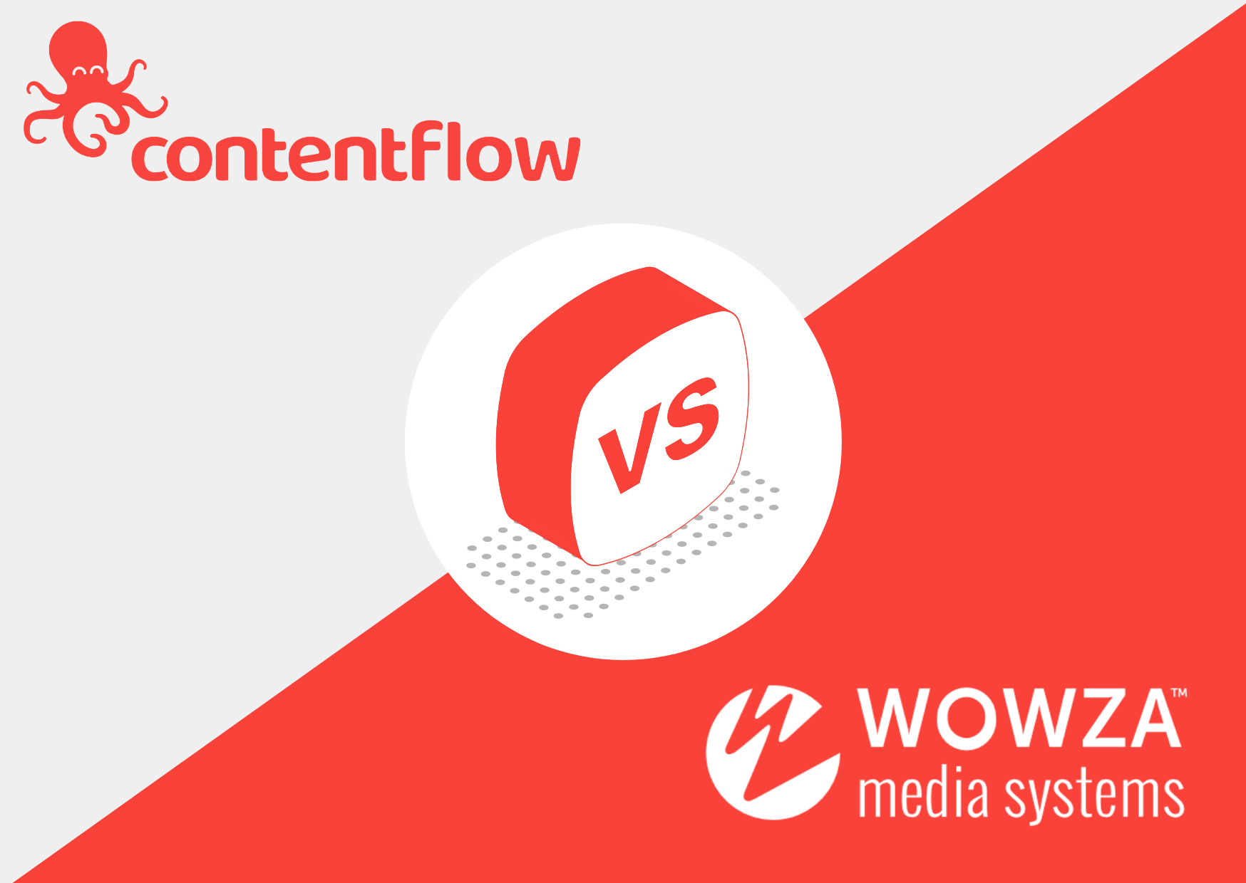 Contentflow vs. Wowza: Gemeinsamkeiten und Unterschiede