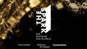 Der Deutsche Digitalpreis The Spark Website Titelbild mit Logo